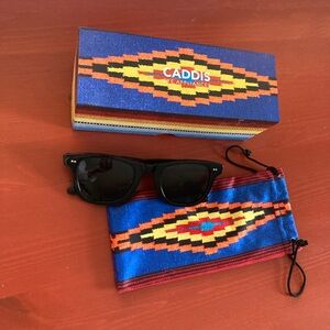 Caddis Sunglass Readers Porgy- Gloss Black Bifocal 2.0